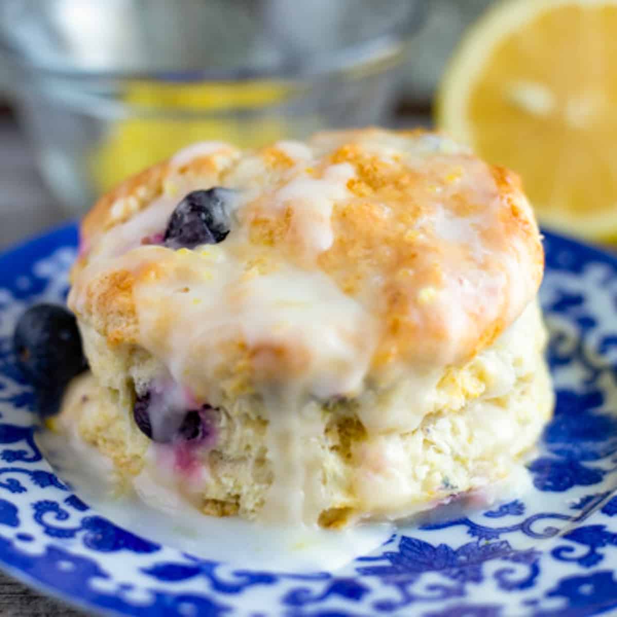 Lemon Blueberry Scones | She&amp;#39;s Not Cookin&amp;#39;