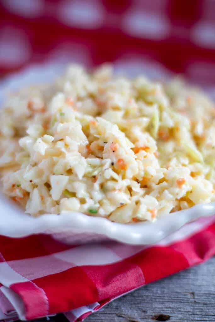 Creamy coleslaw