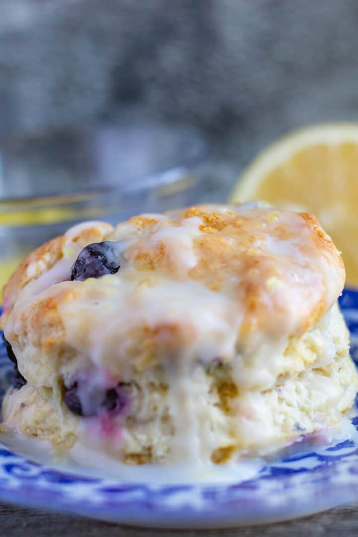 Lemon Blueberry Scones | She&amp;#39;s Not Cookin&amp;#39;