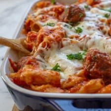 Baked Ziti with Meatballs-image