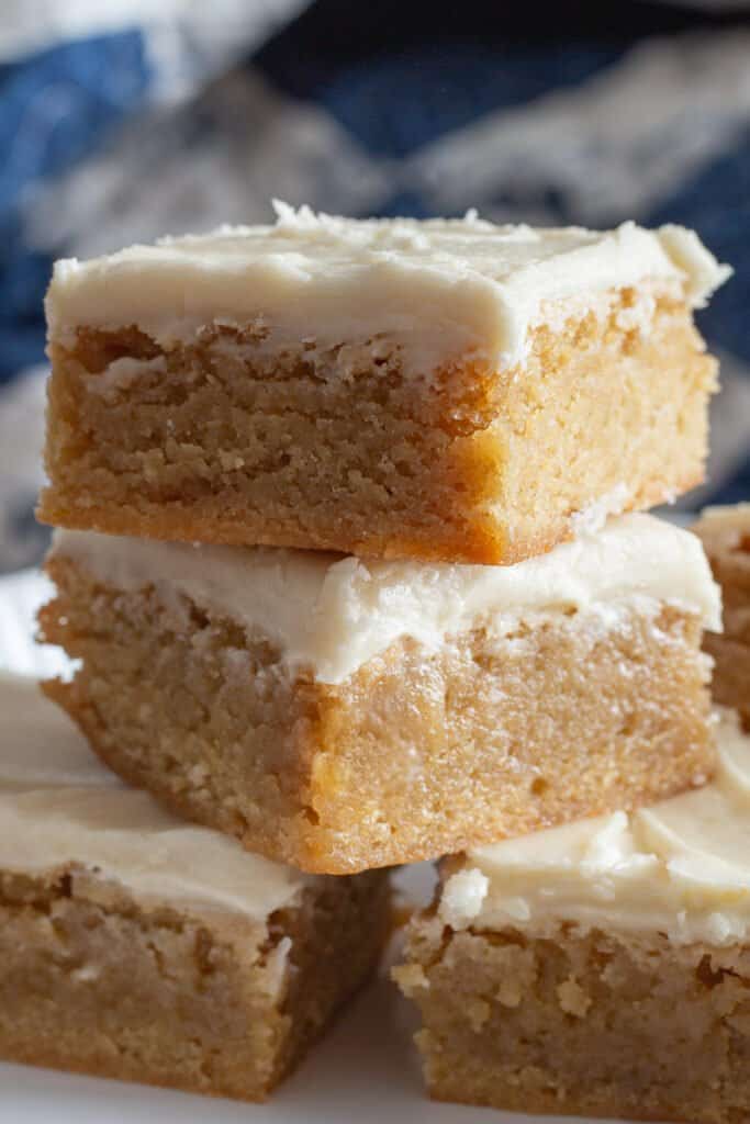 Easy Brownie Blondies Recipe She's Not Cookin'