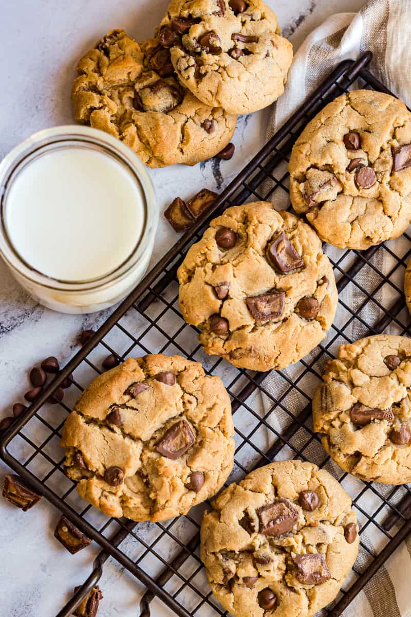 Reese's Peanut Butter Chip Cookie Recipe She's Not Cookin'