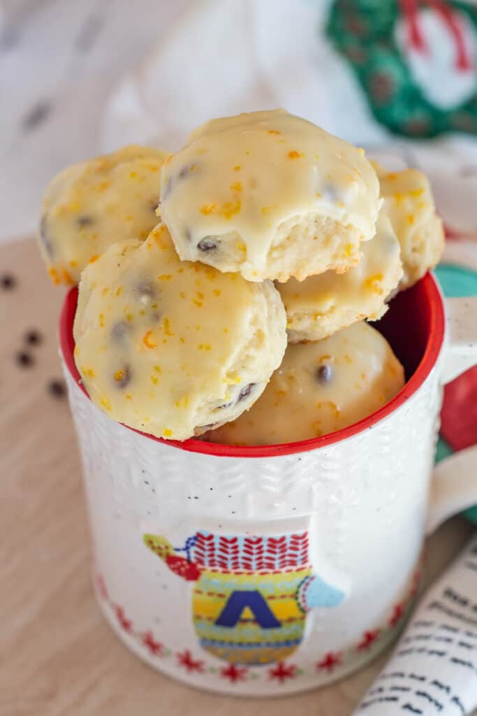 Orange Chocolate Chip Ricotta Cookies She's Not Cookin'