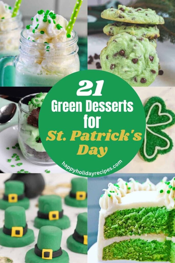 Green Desserts for St. Patrick's Day She's Not Cookin'