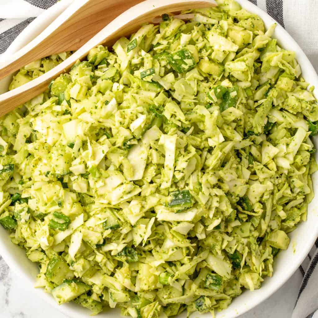 TikTok Green Goddess Salad (Baked by Melissa) She's Not Cookin'