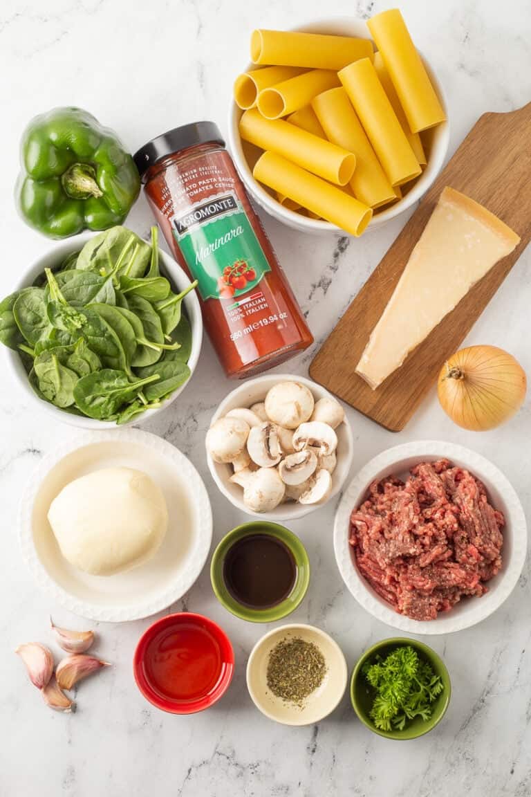 Easy & Delicious Baked Beef Cannelloni Recipe with Spinach | She's Not