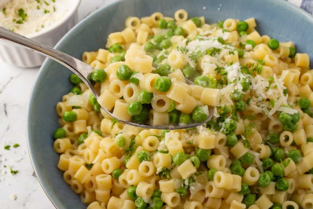 Pasta e Piselli (Italian Pasta and Peas Recipe) She #39 s Not Cookin #39