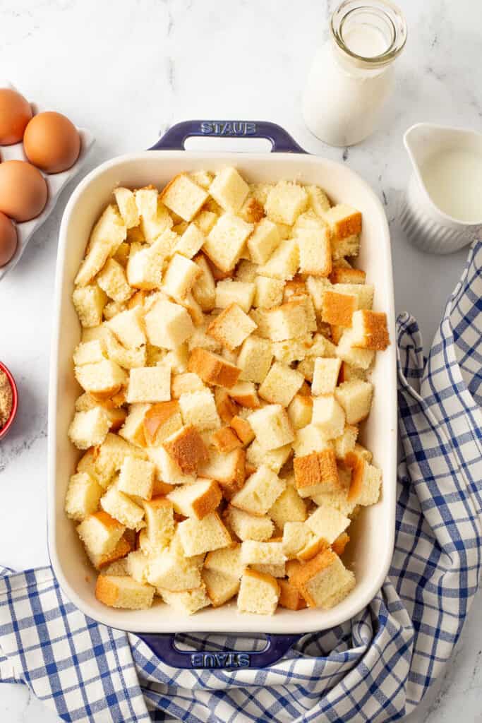 Quick and Easy Brioche French Toast Casserole Recipe She's Not Cookin'