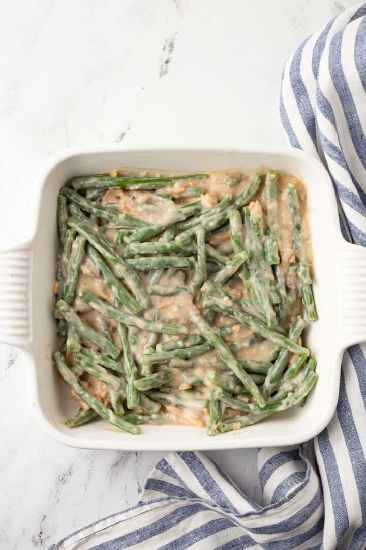 Campbells Green Bean Casserole (Classic Recipe) | She's Not Cookin'