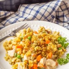 Easy Chicken and Stuffing Casserole Bake Recipe-image