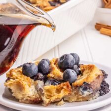 Overnight Blueberry French Toast Casserole Recipe-image