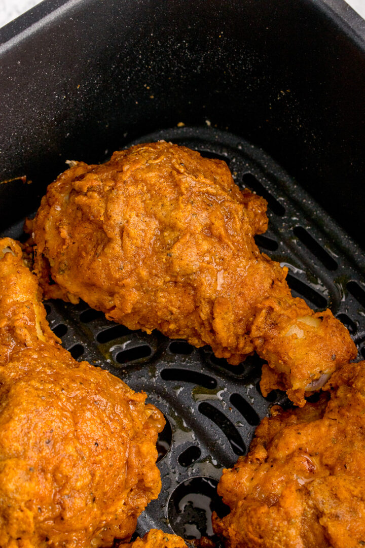 Perfect Air Fryer Fried Chicken | She's Not Cookin'