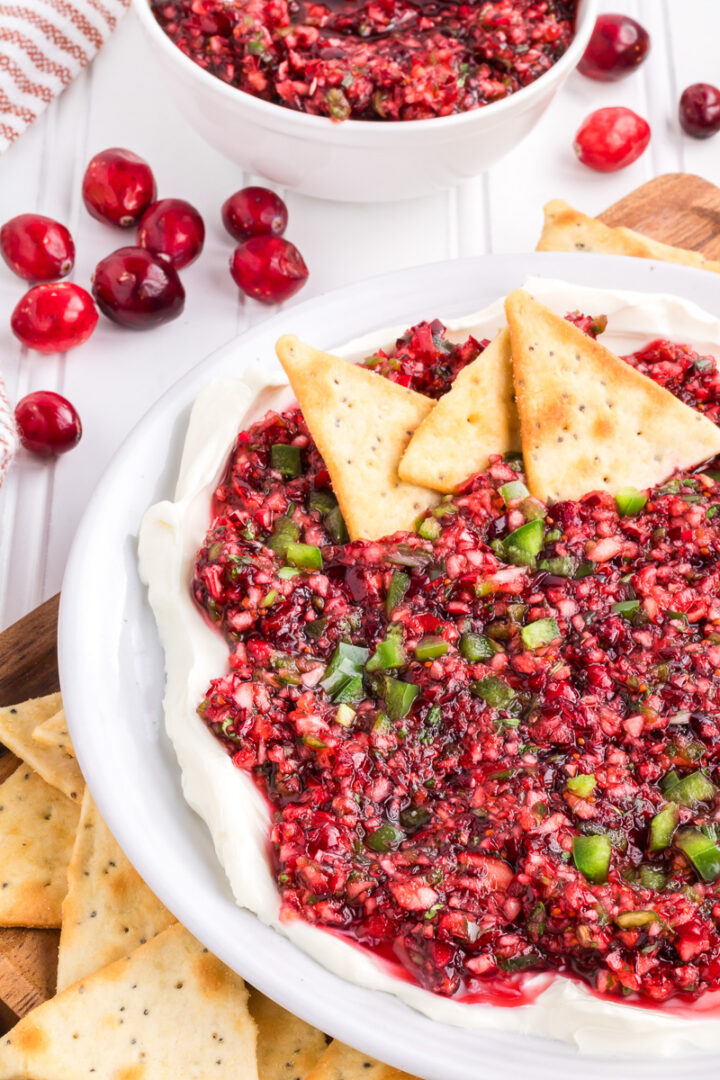 Cranberry Jalapeno Dip She's Not Cookin'
