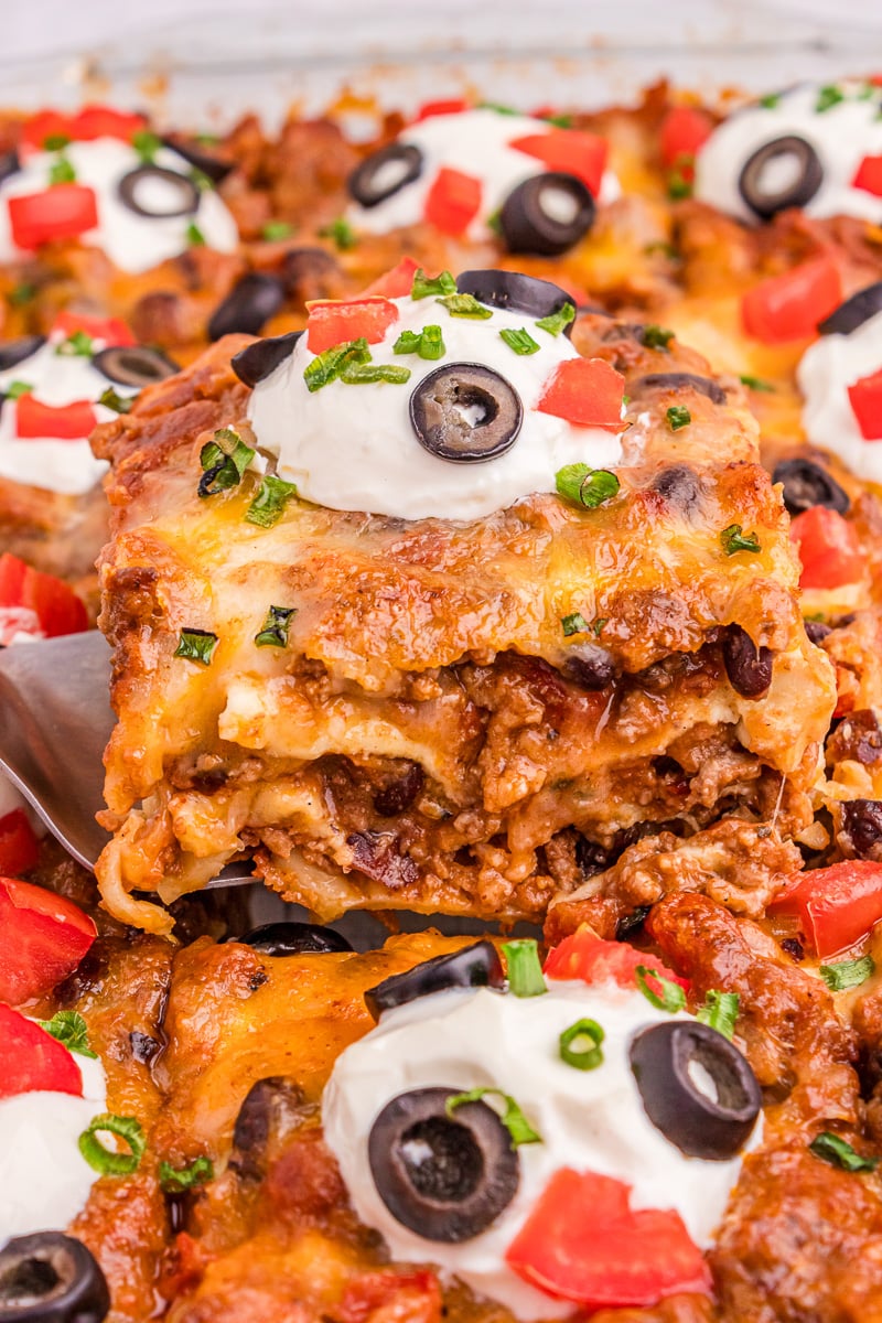 Mexican Style Lasagna Bake