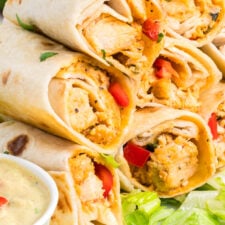 Firecracker Chicken Wraps Recipe (Copycat) She's Not Cookin'