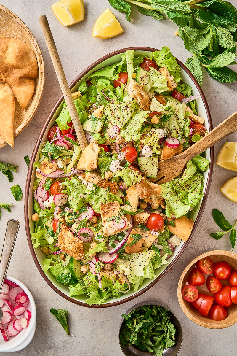 Fattoush Salad Fattoush Salad Fattoush Salad Fattoush Salad
