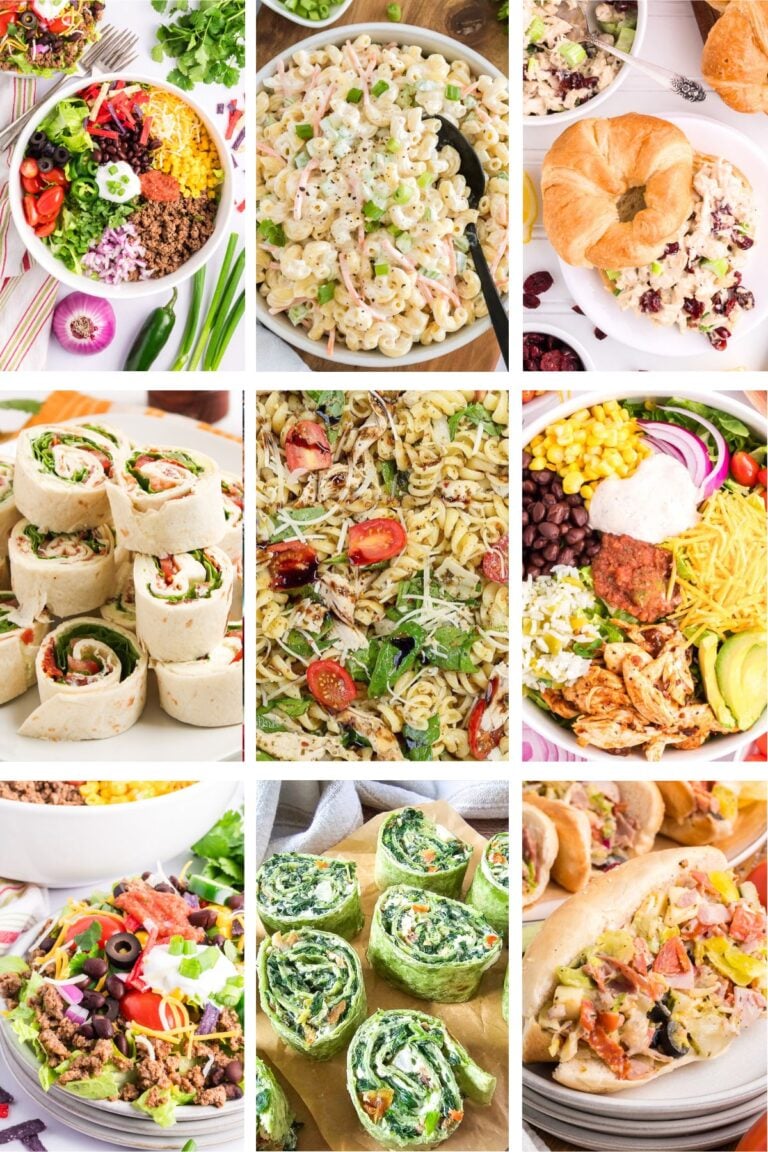 17+ Easy Cold Lunches for Hot Summer Days