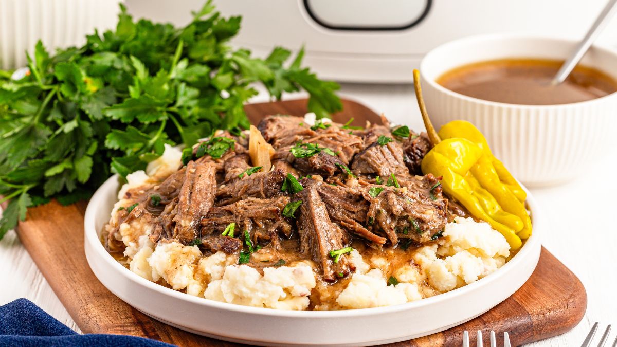 10 Easy Weeknight Slow Cooker Beef Recipes | She's Not Cookin'