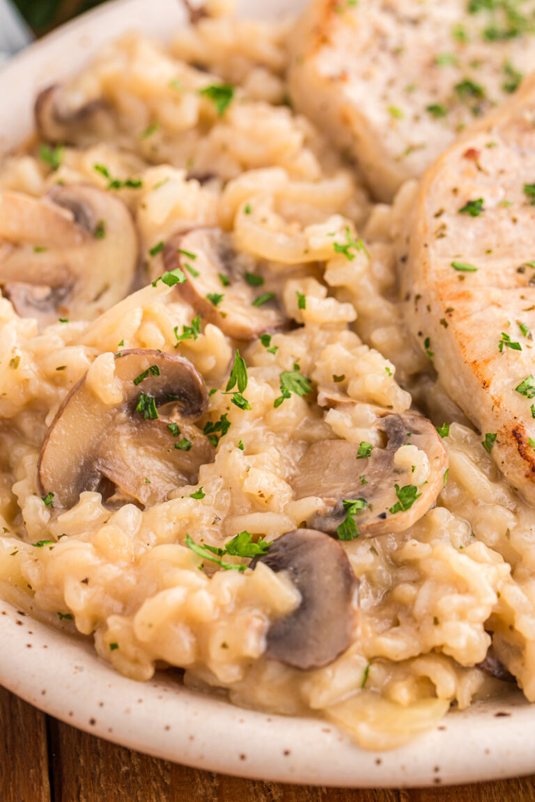 Pork Chop Casserole | She's Not Cookin'