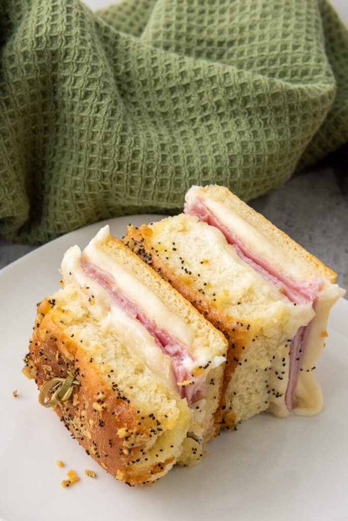 Ham And Cheese Sliders She S Not Cookin