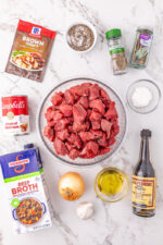 Crockpot Beef Tips & Gravy She's Not Cookin'