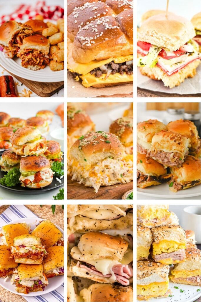 Photo collage with slider recipes.