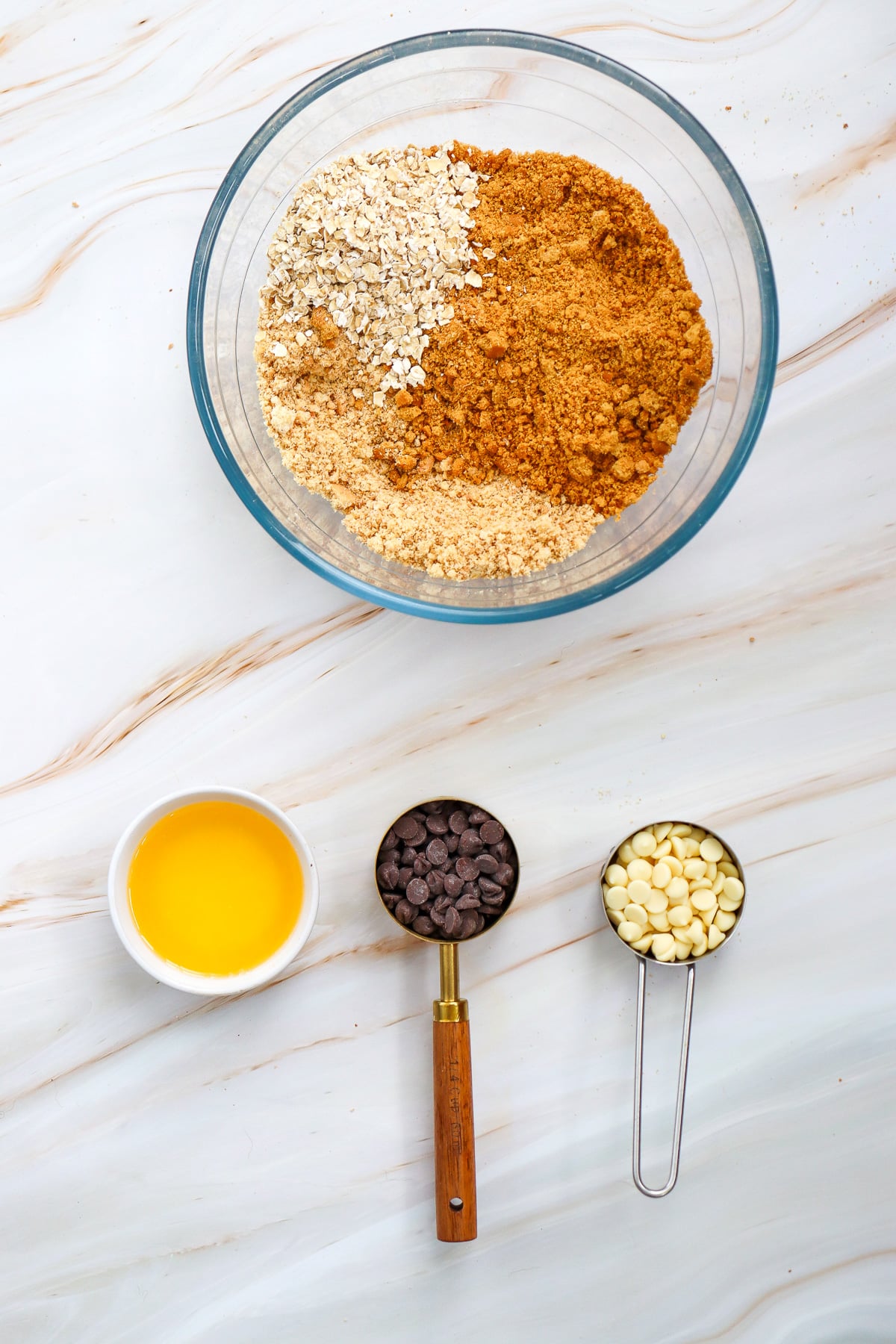 Next set of ingredients in mixing bowl.